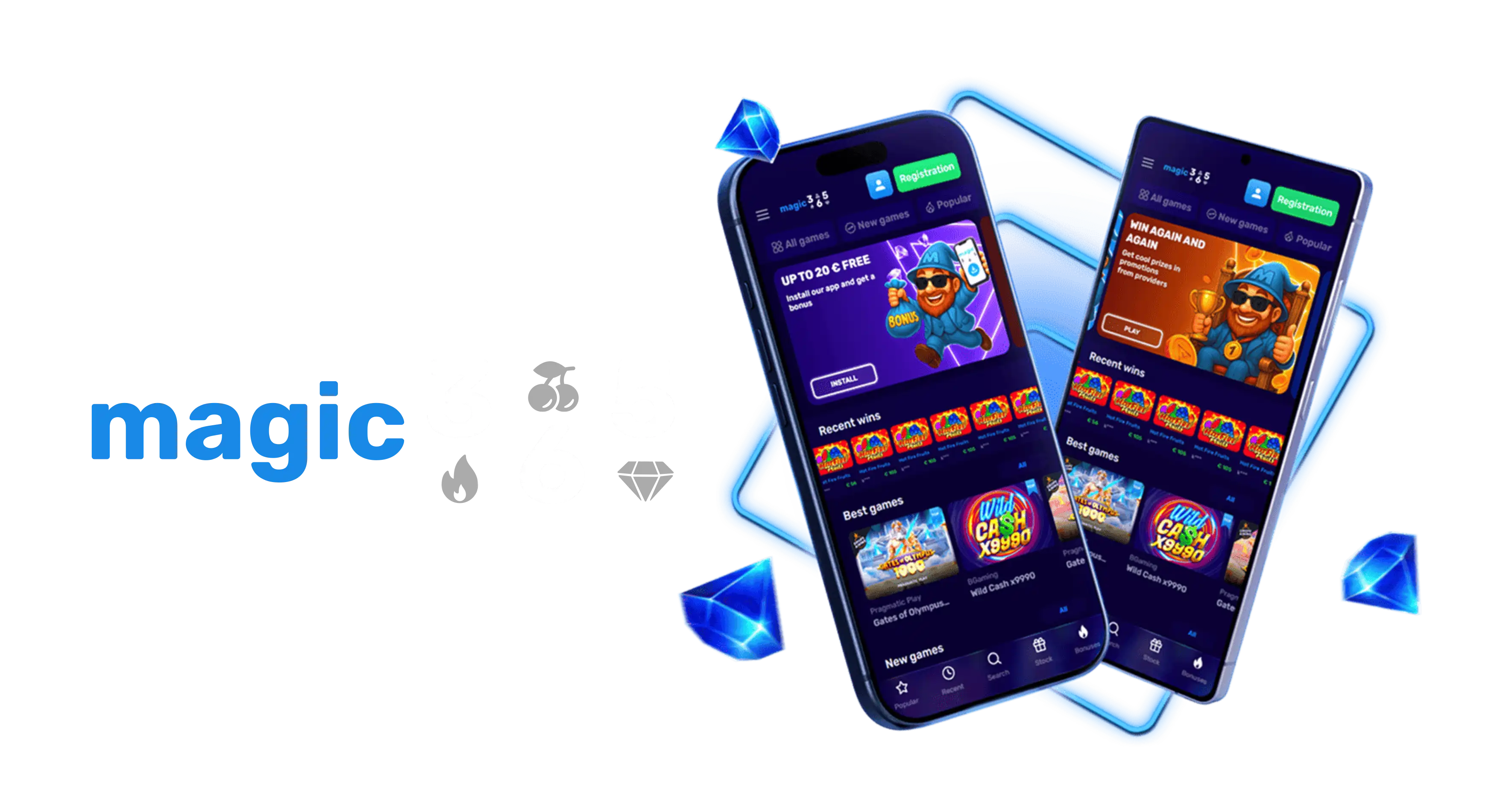 Magic365 Casino App Screenshot